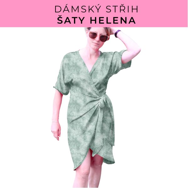 Dámský střih na šaty  Helena