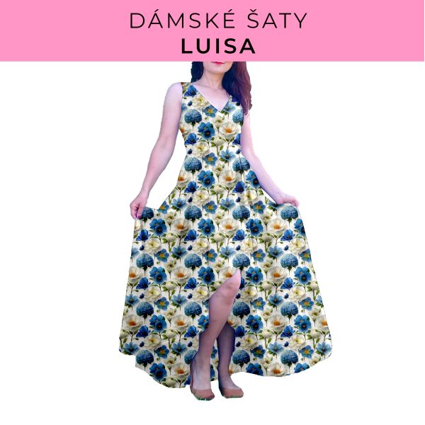 DÁMSKÝ střih - šaty Luisa