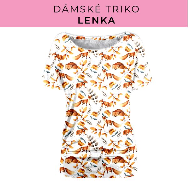 DÁMSKÝ střih - Triko Lenka