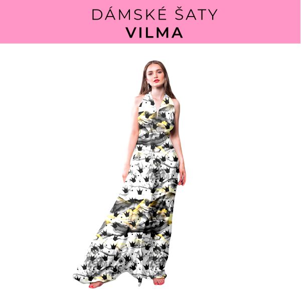 DÁMSKÝ střih - šaty Vilma