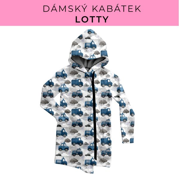DÁMSKÝ střih - Kabátek Lotty
