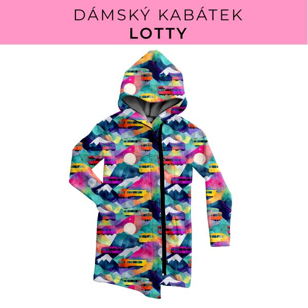 DÁMSKÝ střih - Kabátek Lotty