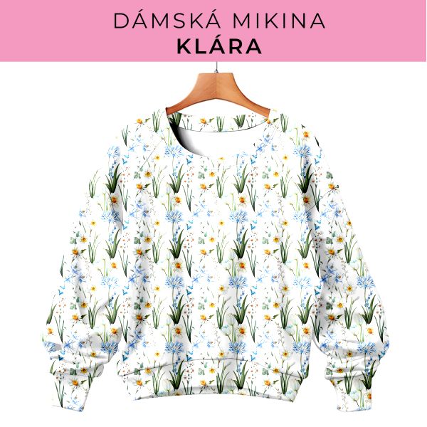 DÁMSKÝ střih - mikina Klára