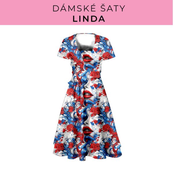DÁMSKÝ střih - šaty Linda
