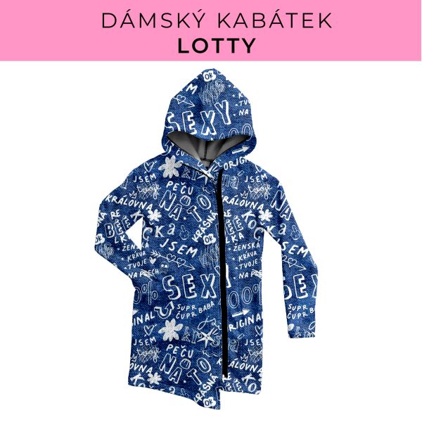 DÁMSKÝ střih - Kabátek Lotty
