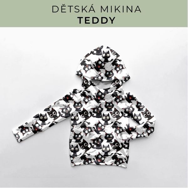 DĚTSKÝ střih - Mikina Teddy
