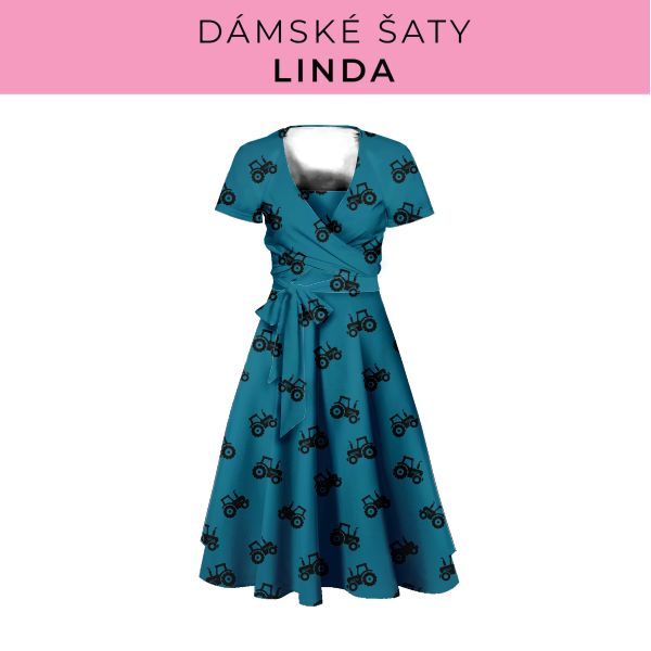 DÁMSKÝ střih - šaty Linda