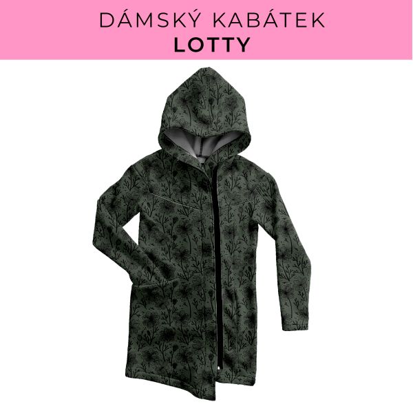 DÁMSKÝ střih - Kabátek Lotty