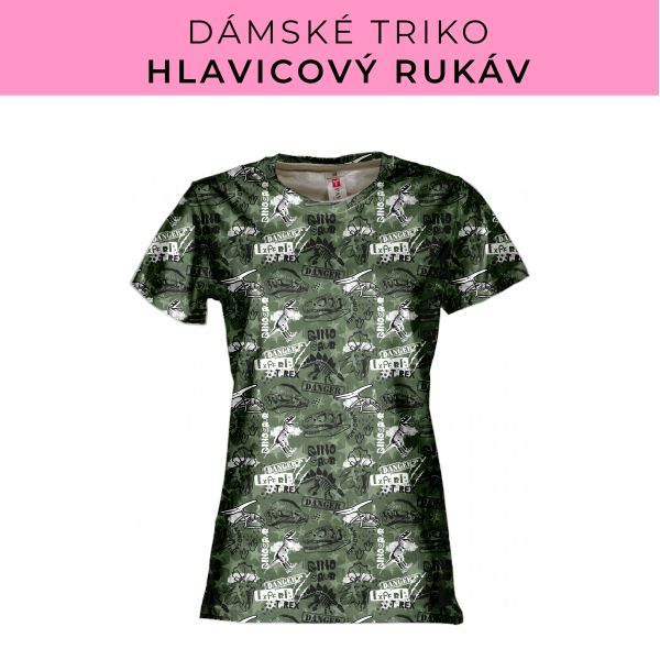 DÁMSKÝ střih - triko základní