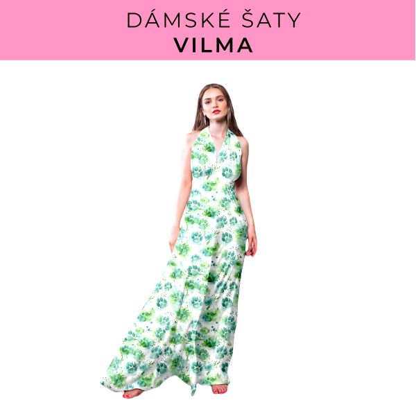 DÁMSKÝ střih - šaty Vilma