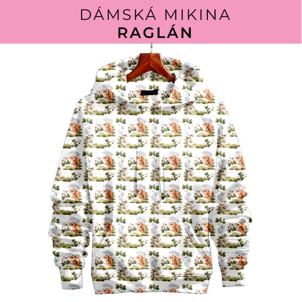 DÁMSKÝ střih - mikina raglán