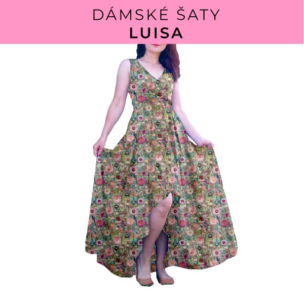 DÁMSKÝ střih - šaty Luisa