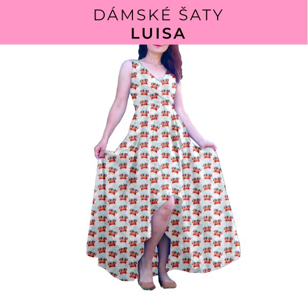 DÁMSKÝ střih - šaty Luisa