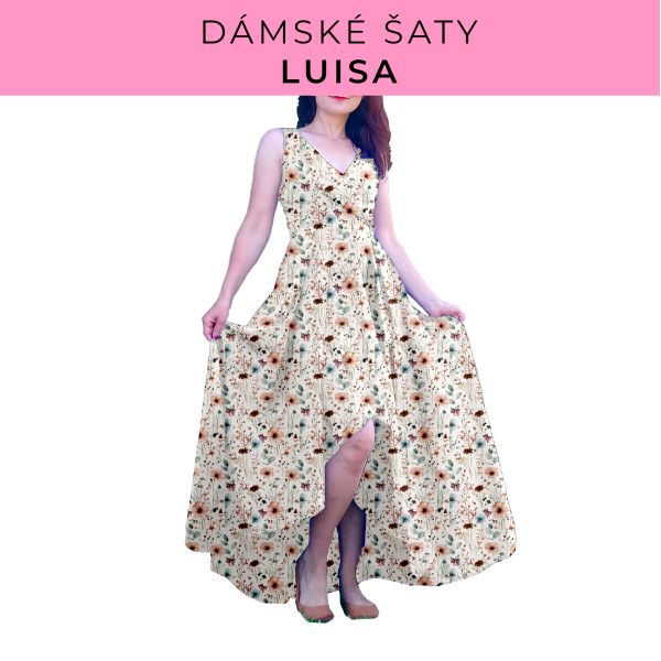 DÁMSKÝ střih - šaty Luisa