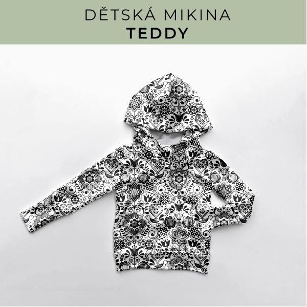 DĚTSKÝ střih - Mikina Teddy