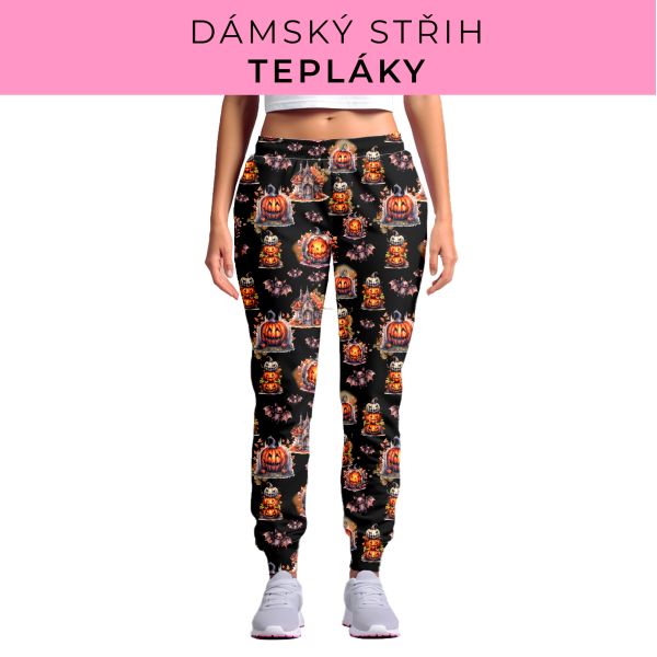 DÁMSKÝ střih - tepláky