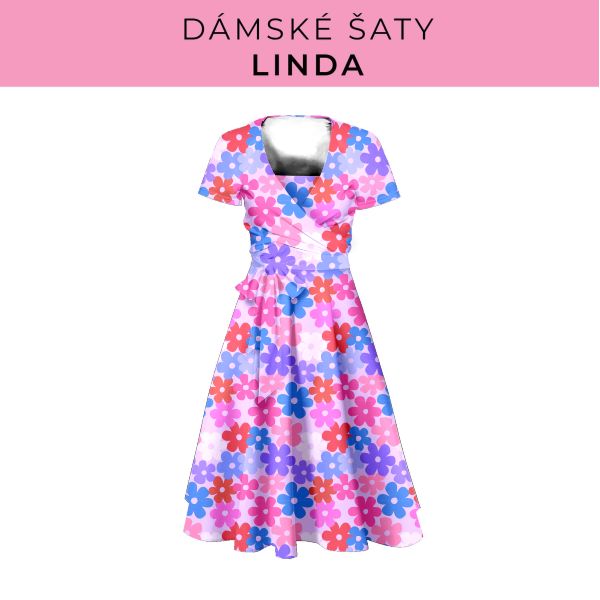 DÁMSKÝ střih - šaty Linda