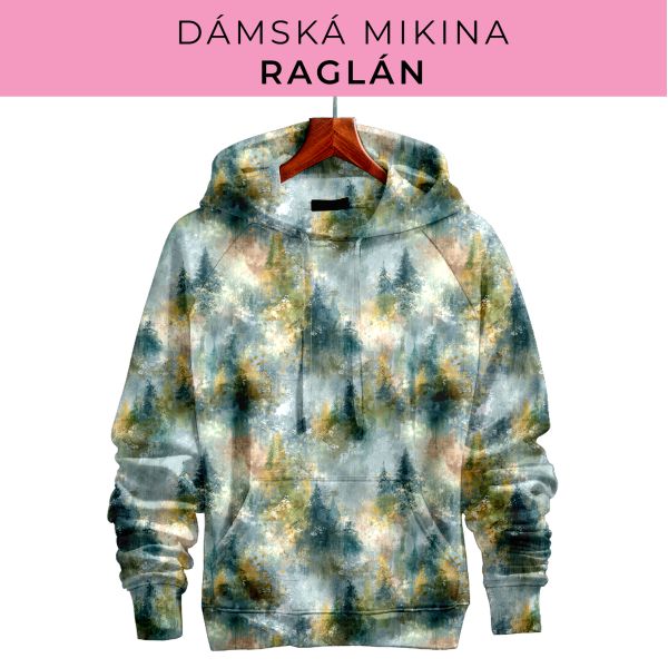 DÁMSKÝ střih - mikina raglán