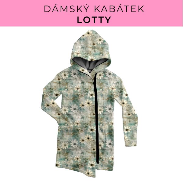 DÁMSKÝ střih - Kabátek Lotty