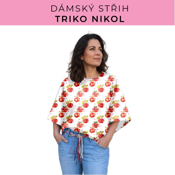 Dámský střih -  triko Nikol