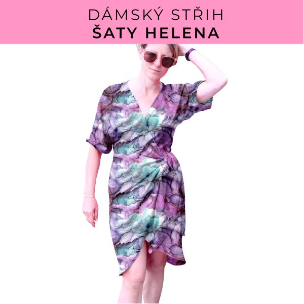 Dámský střih na šaty  Helena