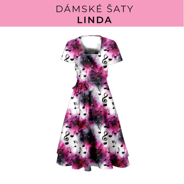 DÁMSKÝ střih - šaty Linda