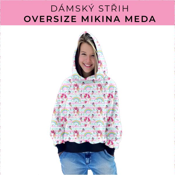 Dámský střih - mikina Meda