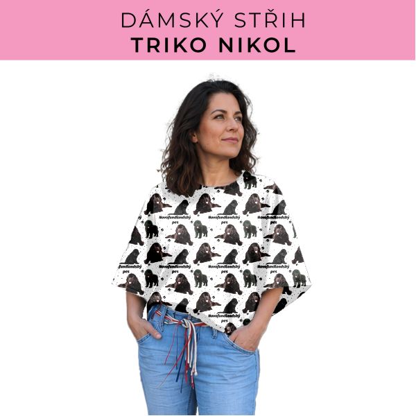 Dámský střih -  triko Nikol