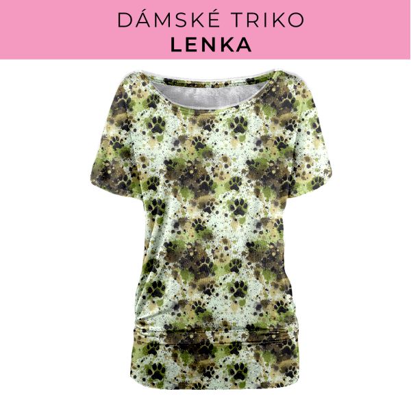DÁMSKÝ střih - Triko Lenka