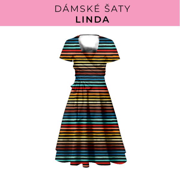 DÁMSKÝ střih - šaty Linda