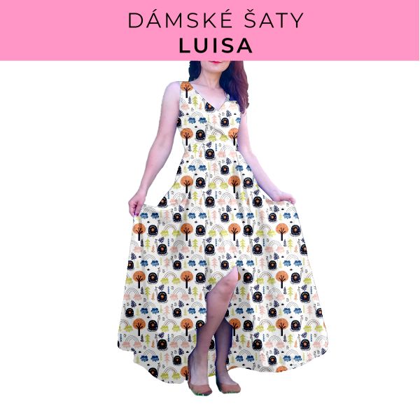 DÁMSKÝ střih - šaty Luisa