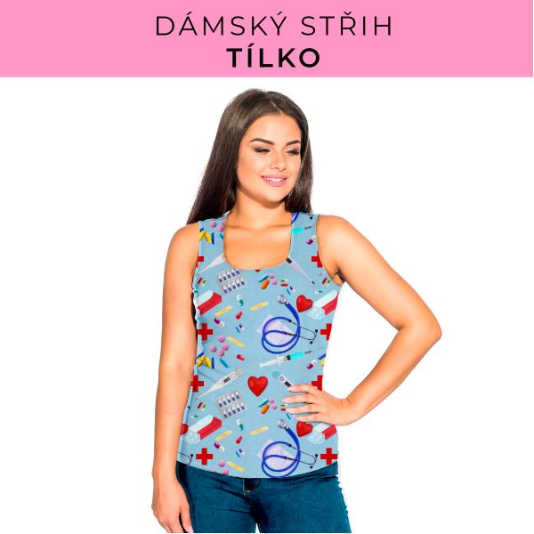 DÁMSKÝ střih - Tílko a kalhoty 