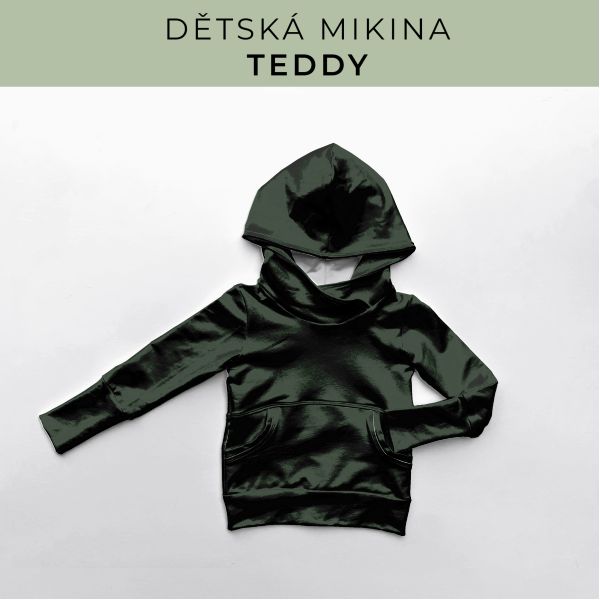 DĚTSKÝ střih - Mikina Teddy