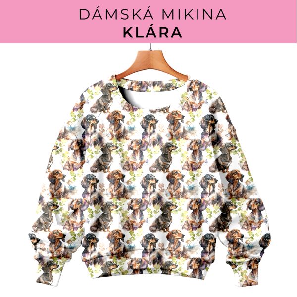 DÁMSKÝ střih - mikina Klára