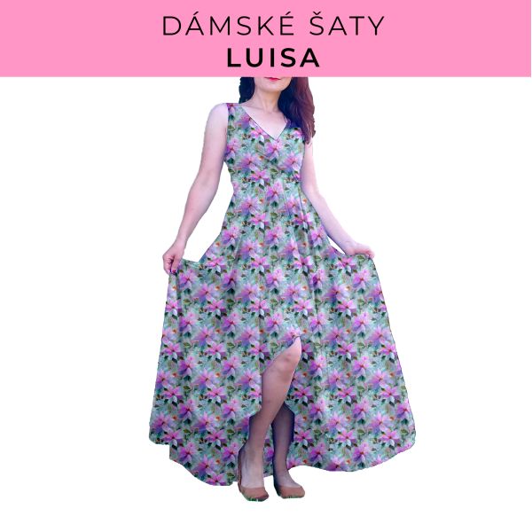 DÁMSKÝ střih - šaty Luisa