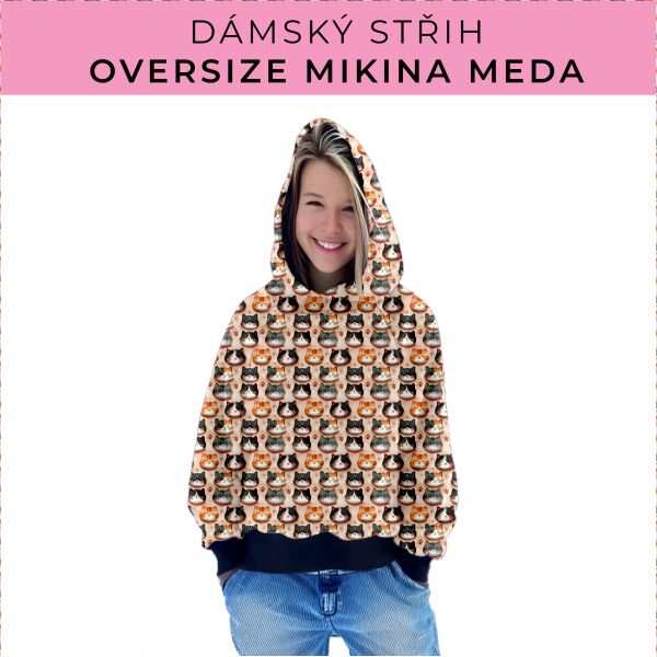 Dámský střih - mikina Meda