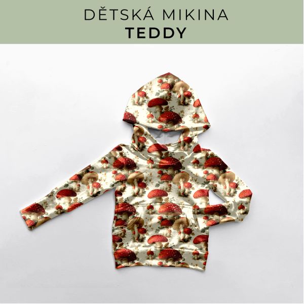 DĚTSKÝ střih - Mikina Teddy