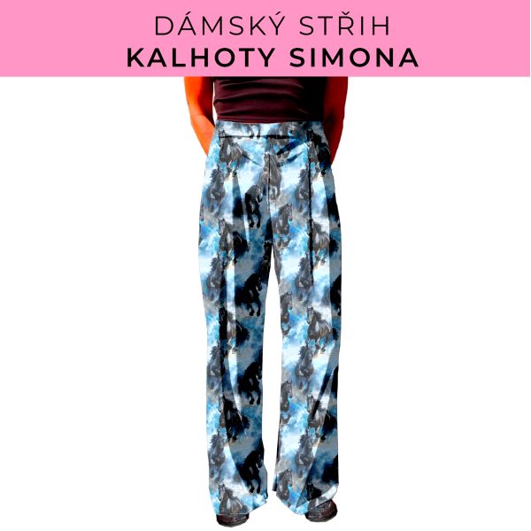 Dámský střih - kalhoty Simona