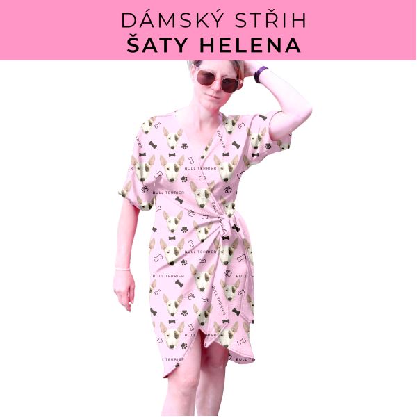 Dámský střih na šaty  Helena