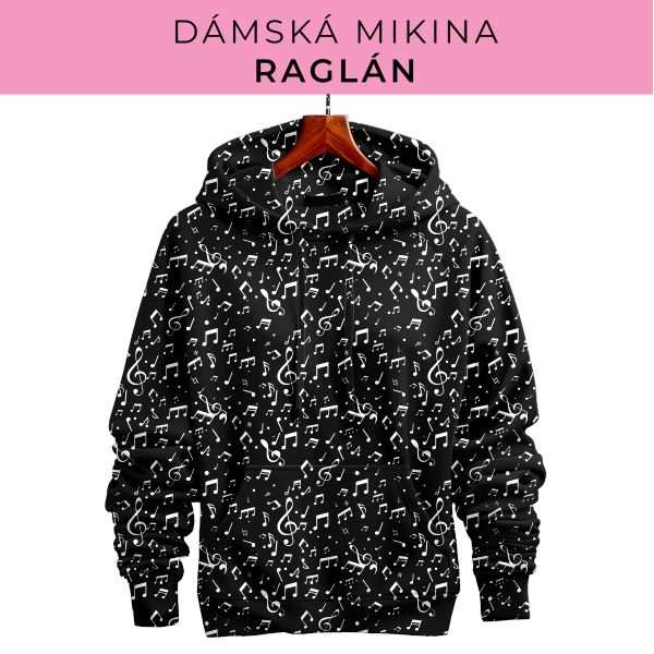 DÁMSKÝ střih - mikina raglán