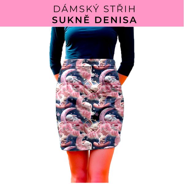 Dámský střih - Dámská sukně Denisa