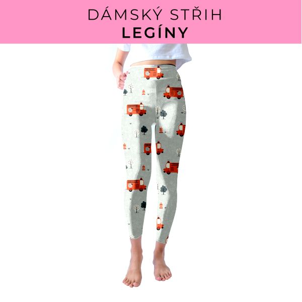 DÁMSKÝ střih - legíny SPORT - SLIM FIT