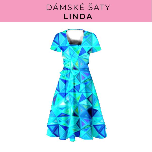 DÁMSKÝ střih - šaty Linda