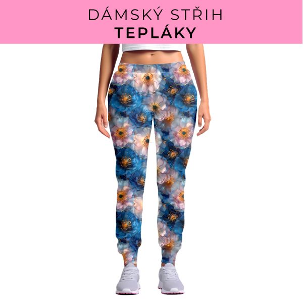 DÁMSKÝ střih - tepláky