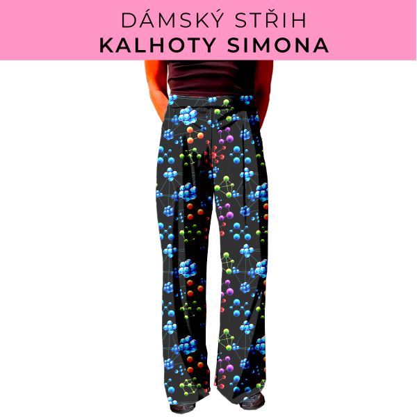 Dámský střih - kalhoty Simona