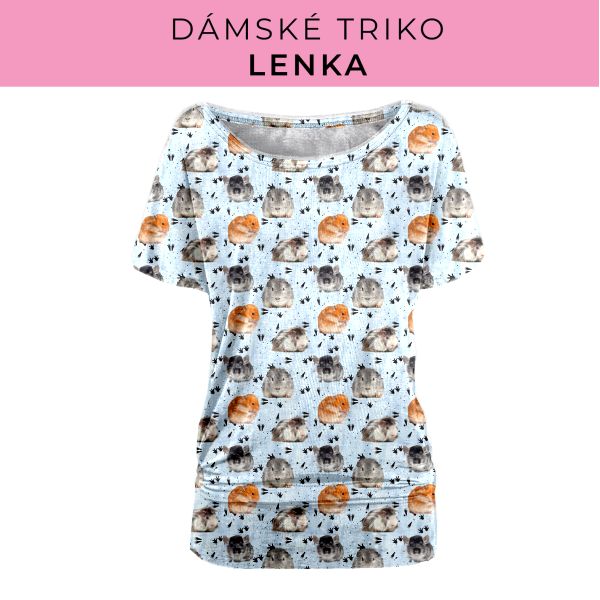 DÁMSKÝ střih - Triko Lenka