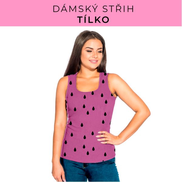 DÁMSKÝ střih - Tílko a kalhoty 