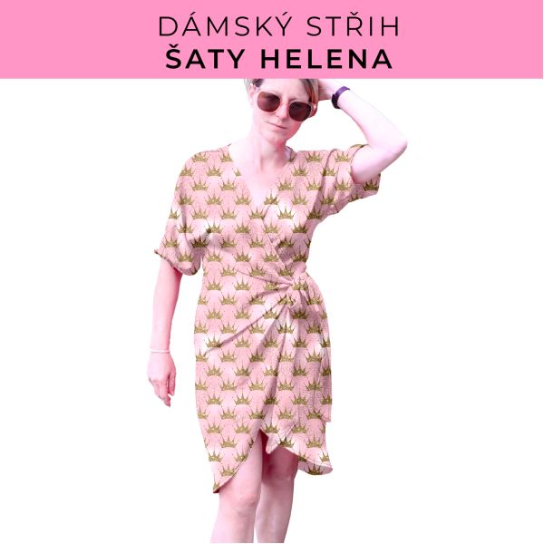 Dámský střih na šaty  Helena