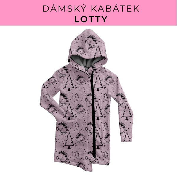 DÁMSKÝ střih - Kabátek Lotty