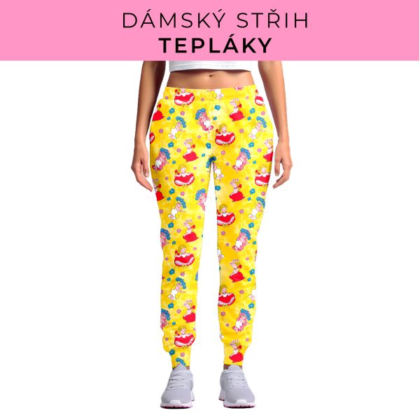DÁMSKÝ střih - tepláky